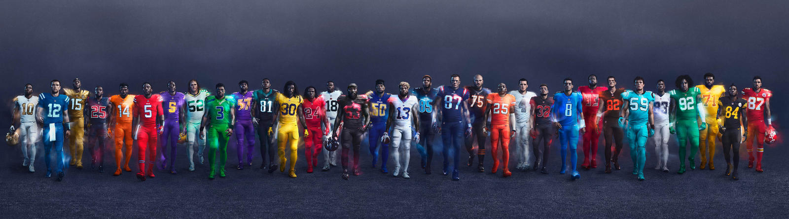 Nike Football NFL Color Rush 2016 Group Wide native 1600