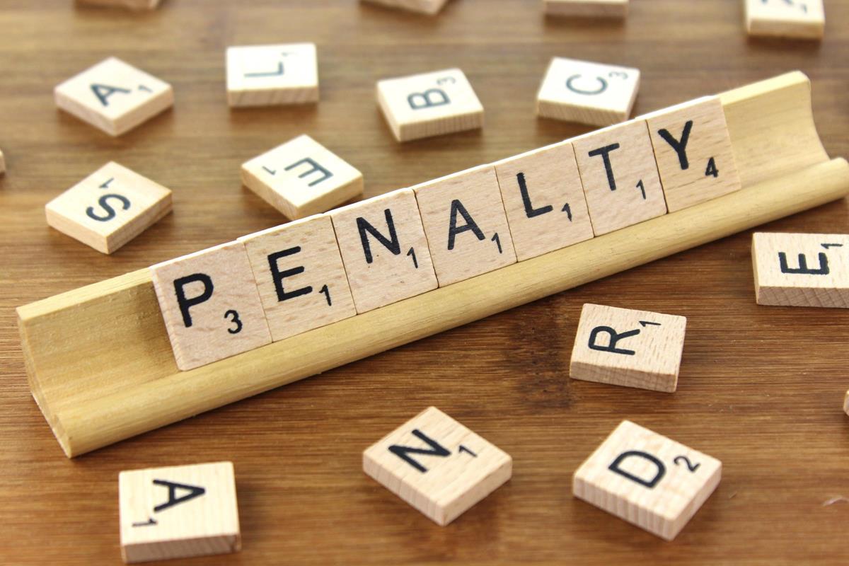 scrabble holder with penalty spelled out