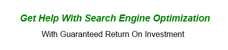 Search Engine Optimization Help