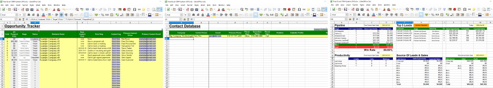 Easy To Use Excel CRM System