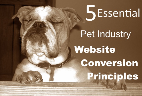pet industry website conversion principles